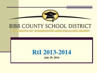 RtI 2013-2014 July 29, 2014