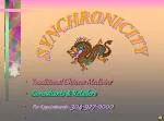 SYNCHRONICITY - slide 1