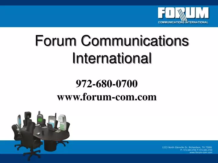 forum communications international