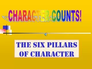 the six pillars of character