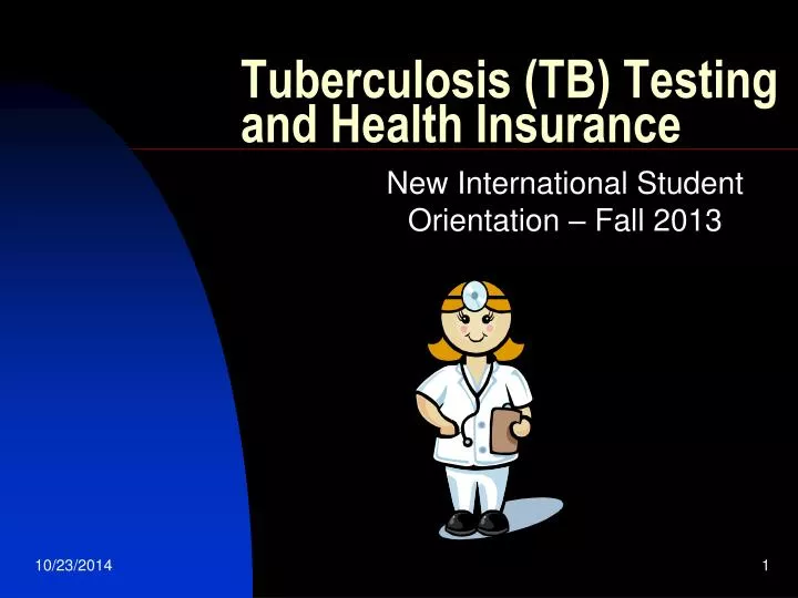 tuberculosis tb testing and health insurance
