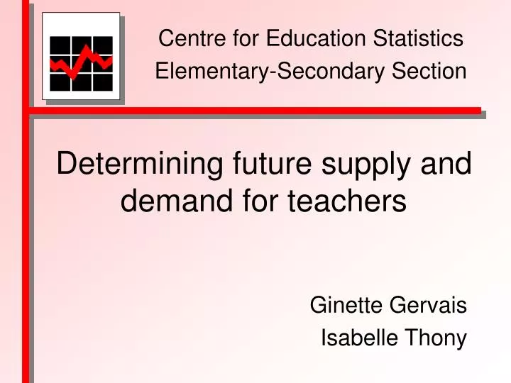 determining future supply and demand for teachers
