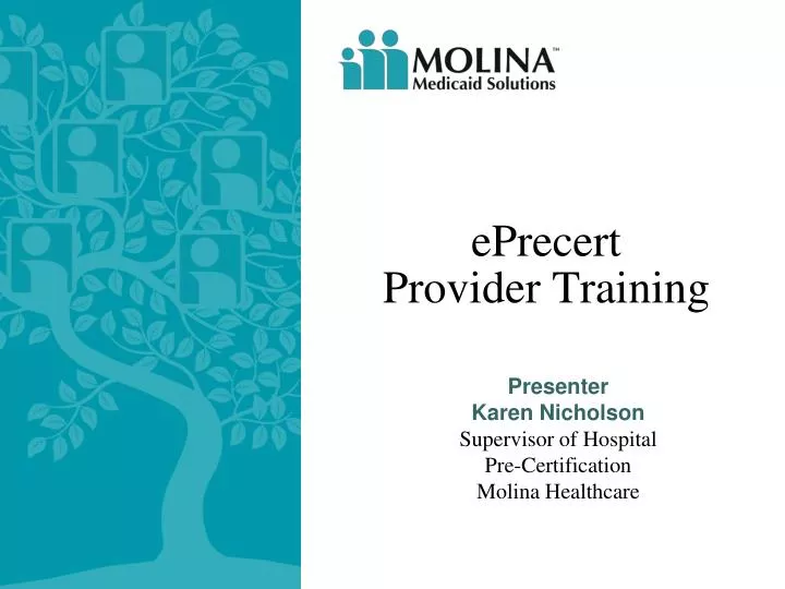 eprecert provider training