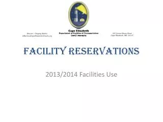 Facility Reservations