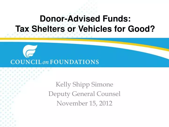 Good Tax Shelters