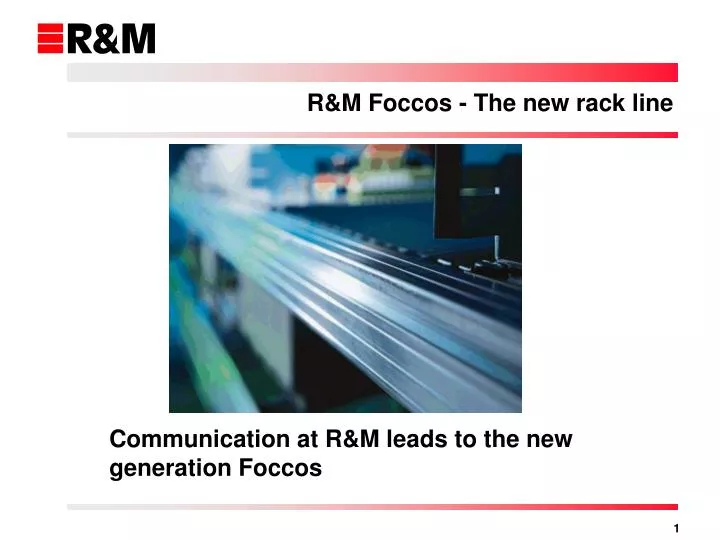 r m foccos the new rack line