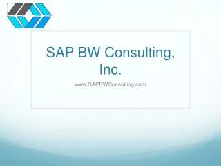 SAP BW Consulting, Inc.