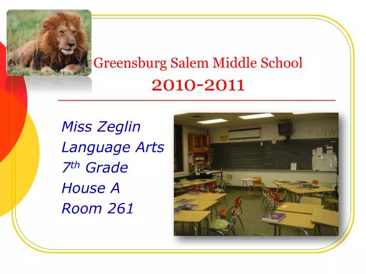 greensburg salem middle school 2010 2011