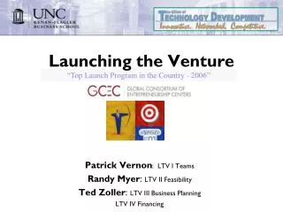 Launching the Venture