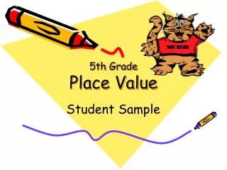 5th Grade Place Value