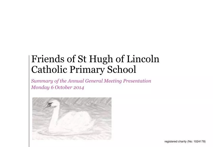 friends of st hugh of lincoln catholic primary school