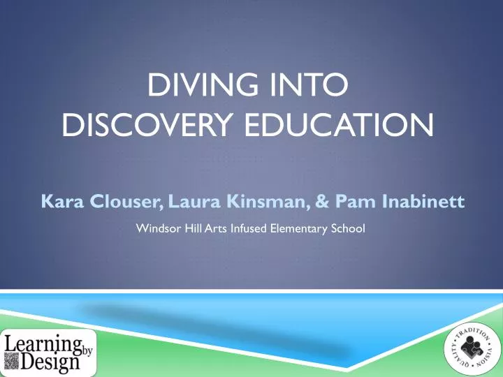 diving into discovery education