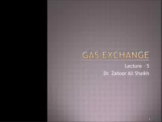 GAS EXCHANGE