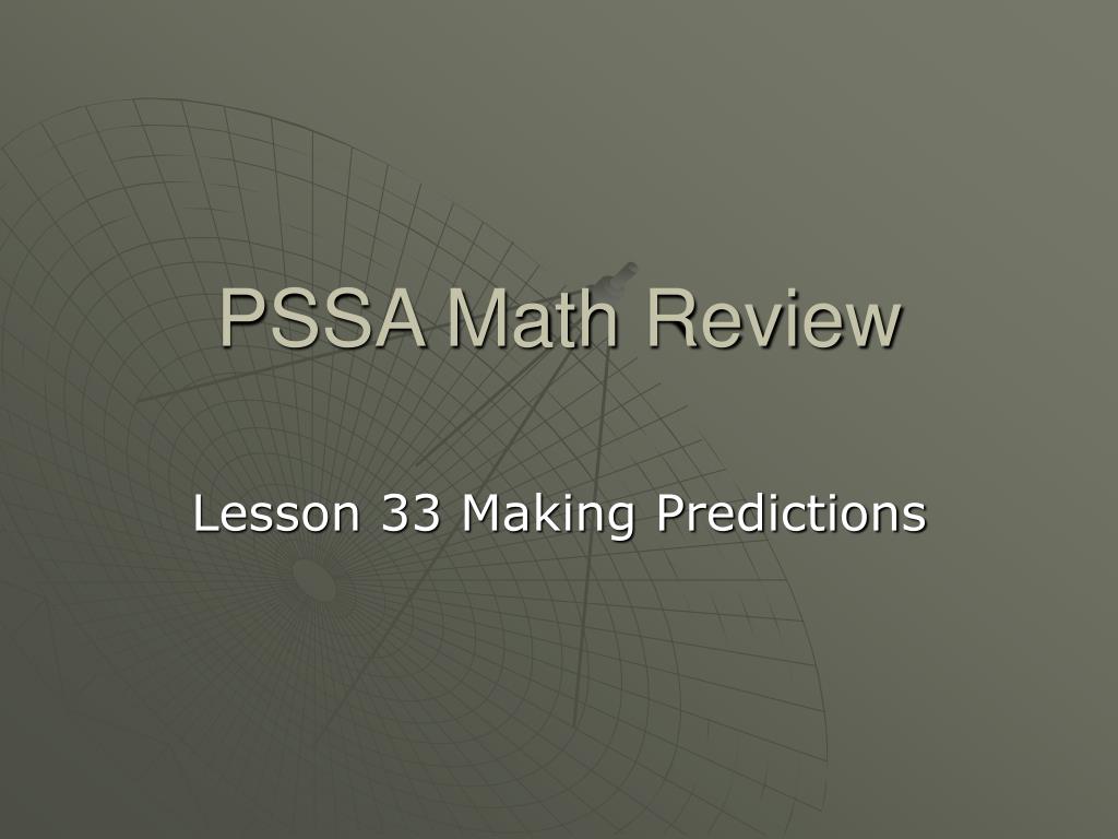 PPT - PSSA Math Review PowerPoint Presentation, free download - ID:5769285