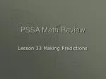 PSSA Math Review - slide 1