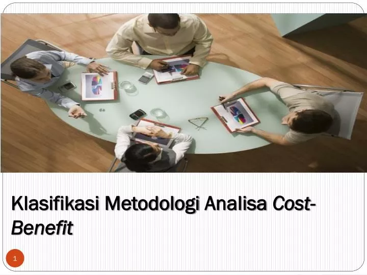 klasifikasi metodologi analisa cost benefit
