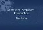 Operational Amplifiers - Introduction - slide 1