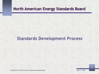 North American Energy Standards Board