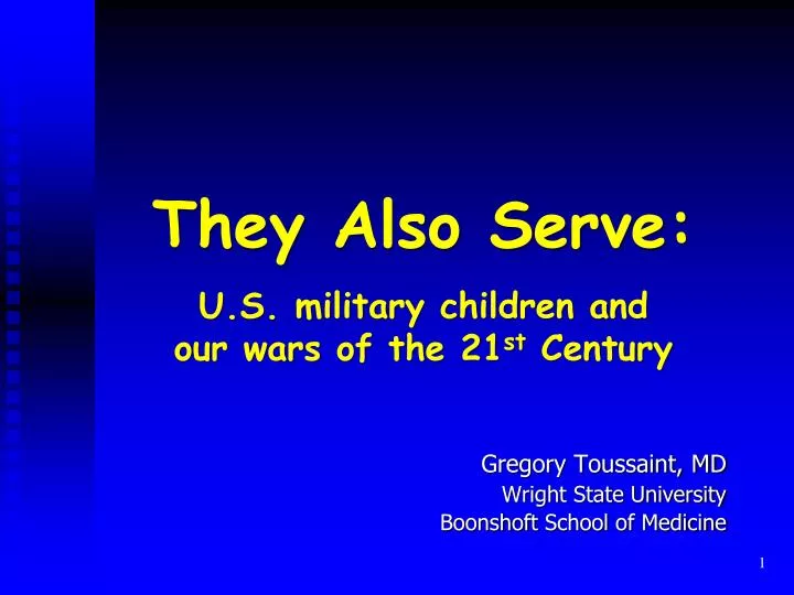 they also serve u s military children and our wars of the 21 st century