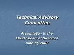 Technical Advisory Committee - slide 1