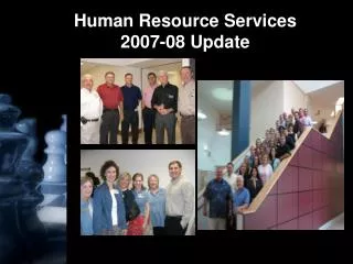 Human Resource Services 2007-08 Update