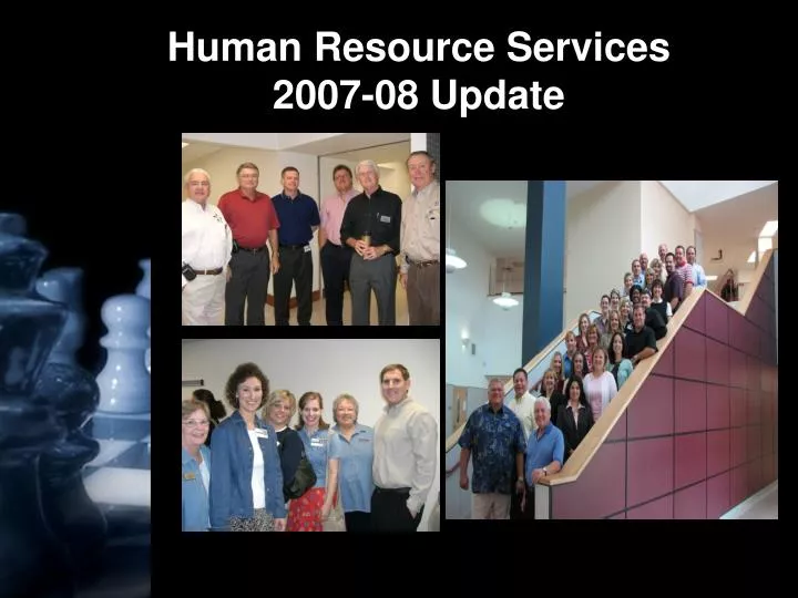 human resource services 2007 08 update