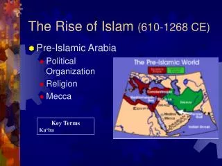 The Rise of Islam (610-1268 CE)