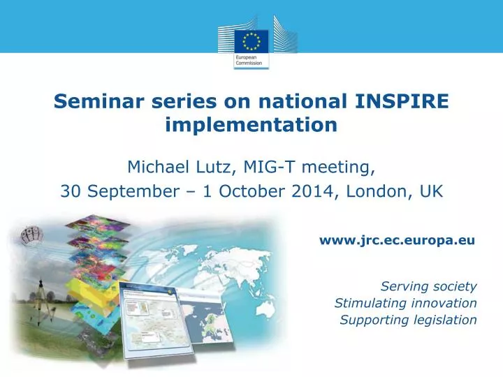 seminar series on national inspire implementation