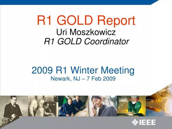 2009 r1 winter meeting newark nj 7 feb 2009