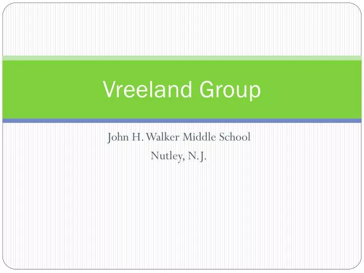 vreeland group