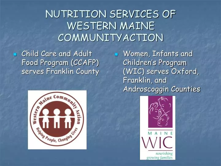 nutrition services of western maine communityaction