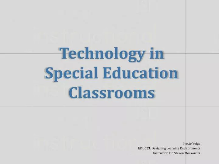 technology in special education classrooms