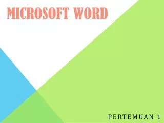 microsoft word