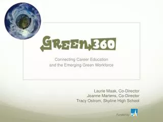 Connecting Career Education and the Emerging Green Workforce