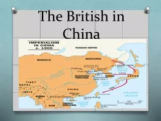 The British in China