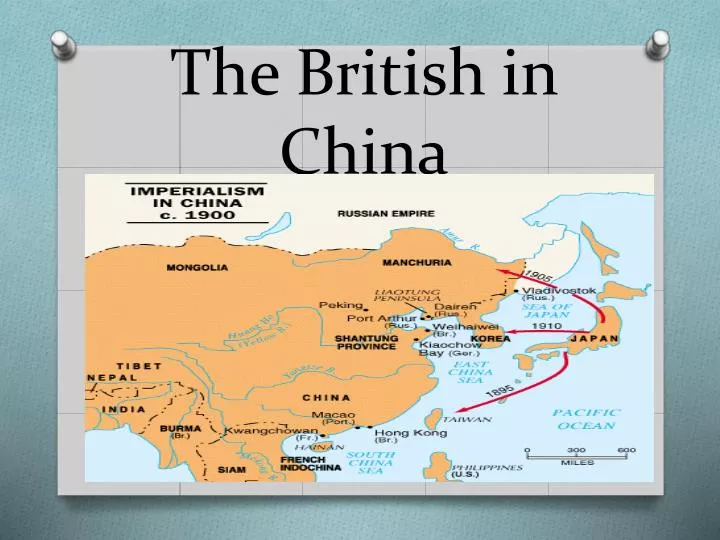 the british in china