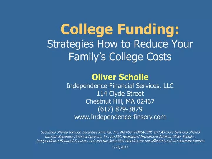 college funding strategies how to reduce your family s college costs