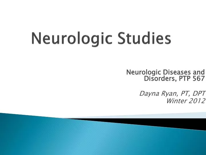 neurologic studies