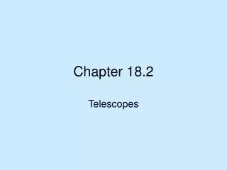 Chapter 18.2