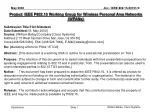 Overview of IEEE P802.15 TG3: A Guide to Wireless Personal Area Networks - slide 1