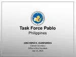Task Force Pablo Philippines - slide 1