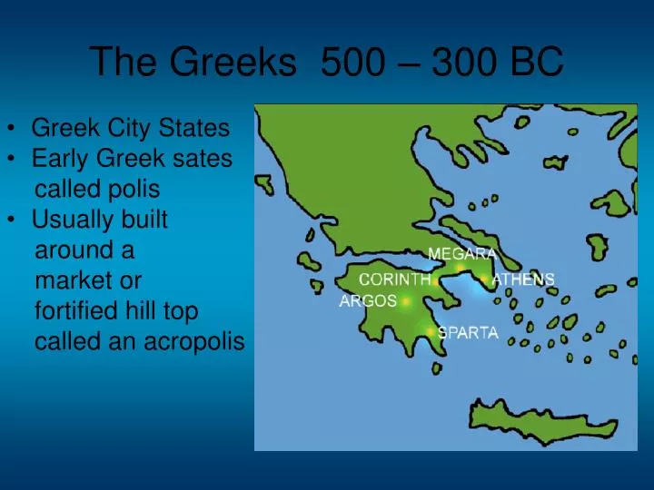 the greeks 500 300 bc