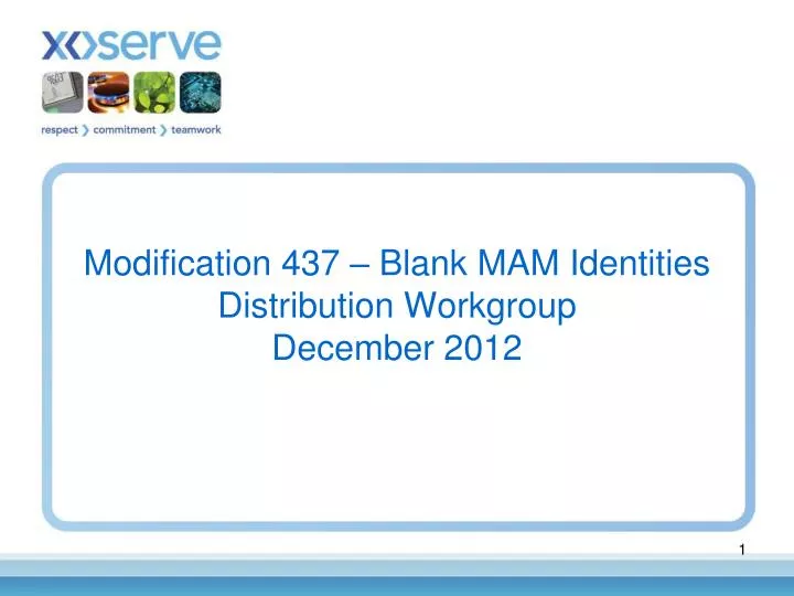 modification 437 blank mam identities distribution workgroup december 2012