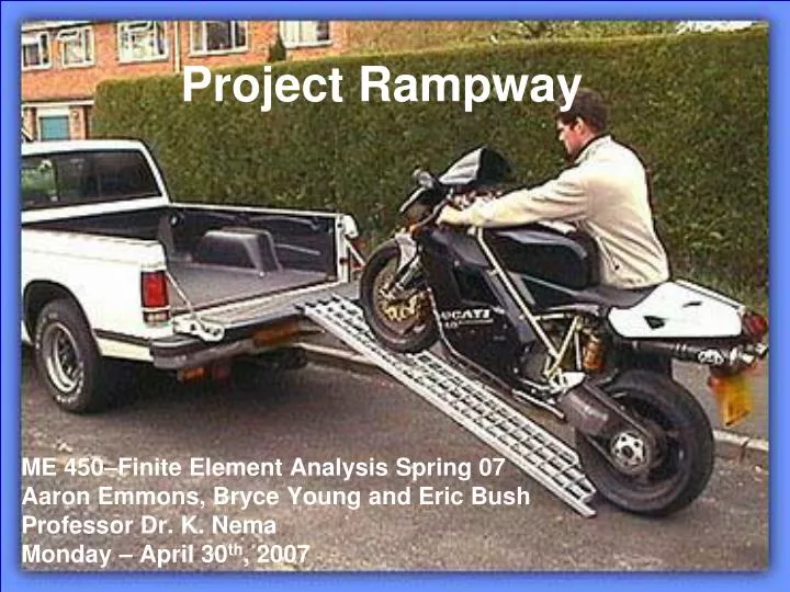 project rampway