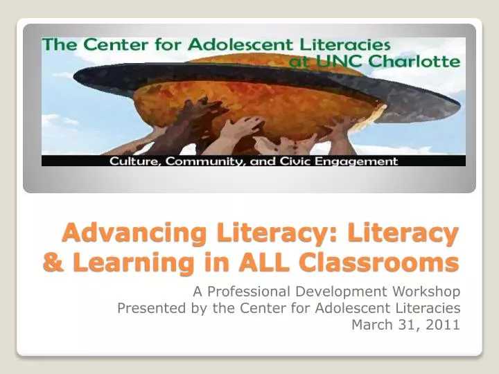 advancing literacy literacy learning in all classrooms