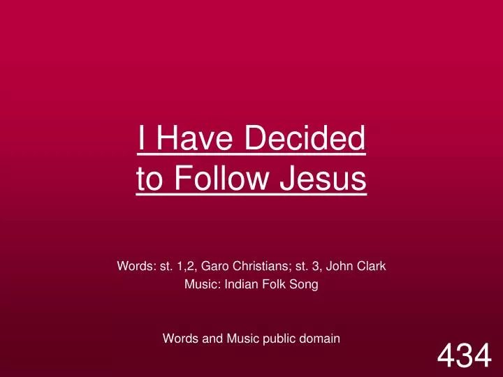 PPT - O Jesus, I Have Promised PowerPoint Presentation, free