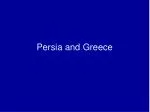 Persia and Greece - slide 1