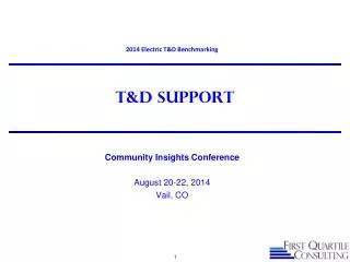 T&amp;D Support