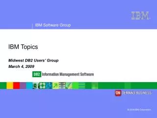 IBM Topics