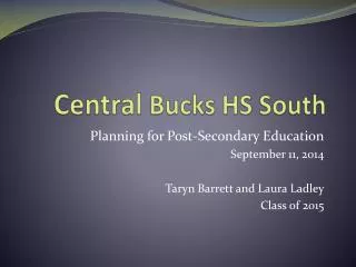 Central Bucks HS South